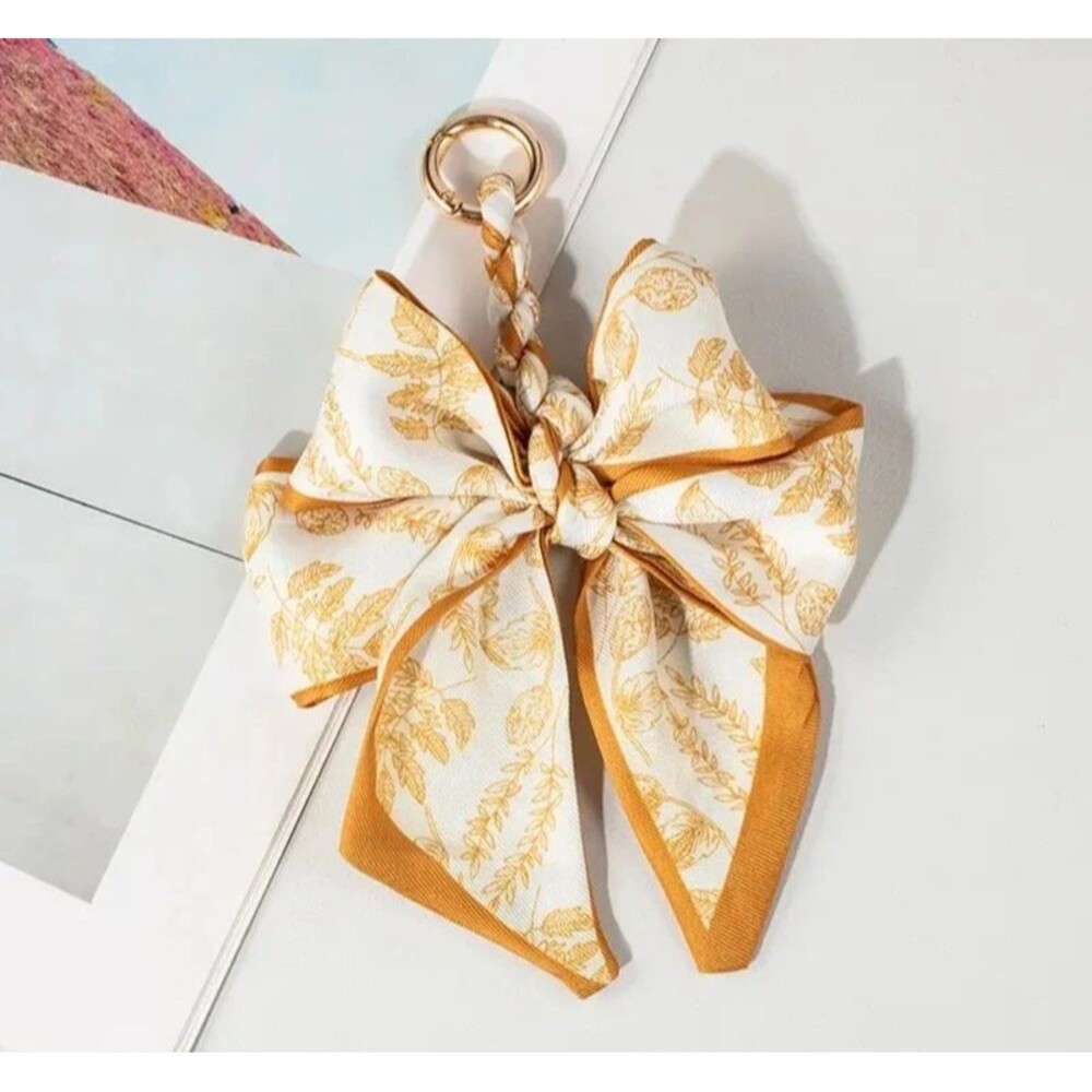 Ribbon Bow Keychain & Bag Charm